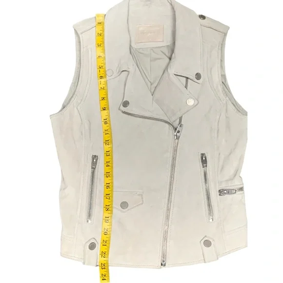 BLANK NYC, Genuine Suede Moto vest - Picture 10 of 10